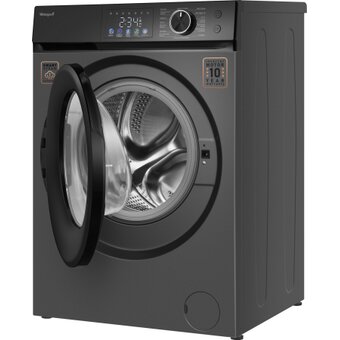  Стиральная машина Weissgauff WM 45127 Inverter Steam Color Touch Grey 