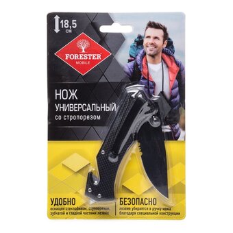 Нож универсальный Forester Mobile OEC-8 с клипсой, 18см (12/24)   Нож универсальный Forester Mobile OEC-8 с клипсой, 18см (12/24)