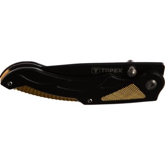  Нож складной TOPEX 98Z106 с фиксатором, небольшой размер 