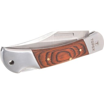 Нож универсальный TOPEX 98Z017 лезвие 70мм, складной   Нож универсальный TOPEX 98Z017 лезвие 70мм, складной