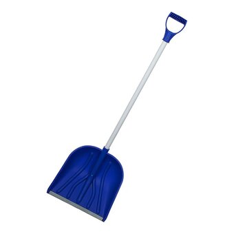  Лопата снеговая РемоКолор 69-0-431 алюм. черенок, синяя 