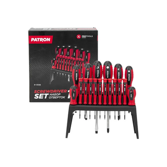  Набор отверток Patron P-7018(64827) 18 предметов 