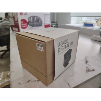  УЦ Кулер DEEPCOOL AG400 Digital BK LGA1700/1200/115X/AM5/AM4 (9шт/кор, TDP 220W, PWM, Fan 120mm(плохая упаковка, сломано крепление пластиковой крышки) 