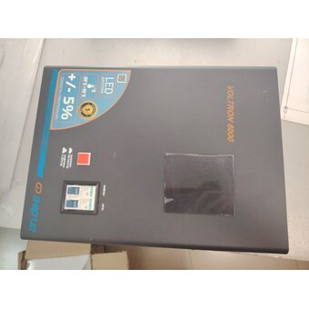  УЦ Стабилизатор ЭНЕРГИЯ Voltron 8000 (Е0101-0159) (плохая упаковка, б/у, нет гар. талона, замена платы управление и двух реле) 