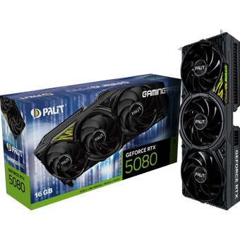  Видеокарта PALIT RTX5080 Gamingpro V1 16GB (NE75080019T2-GB2031Y) PCIE16 