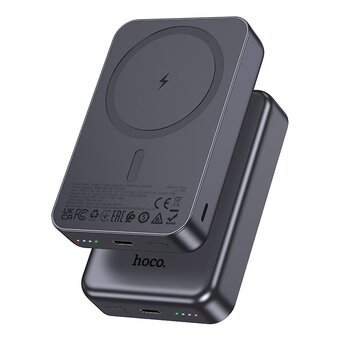  Аккумулятор внешний резервный HOCO J160A Original PD20W magnetic 10000mAh серый 