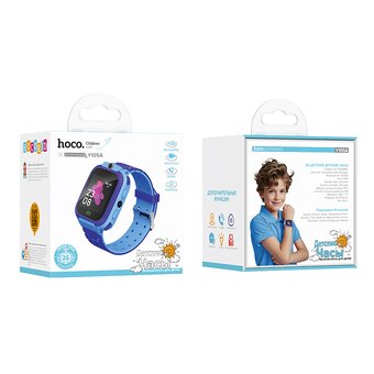  Детские смарт-часы HOCO Y105A синий 