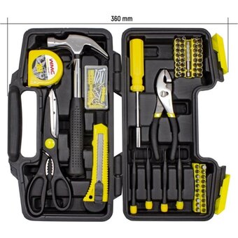  Набор инструментов WMC TOOLS WMC-10142(51086) 142 пр. 