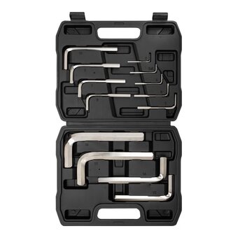  Набор ключей шестигранных Forcekraft FK-5137C(64481) 13 предметов 