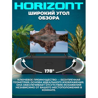  Телевизор Horizont 24HDS25BY черный 