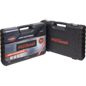  Набор инструментов Av Steel AV-011072 72 предмета (жесткий кейс) 