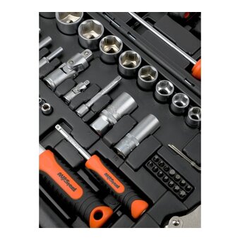  Набор инструментов Av Steel AV-011072 72 предмета (жесткий кейс) 