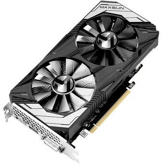  Видеокарта MAXSUN MS-RTX3050 Terminator 6G GDDR6 (MS-RTX3050 TR 6G S2), 96bit, 1042-1470MHZ, DP/HDMI/DVI, 15W/115W RTL 