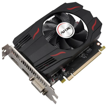  Видеокарта Afox RX550 4GB (AFRX550-4096D5H5) GDDR5 128bit DVI DP HDMI 1Fan RTL 