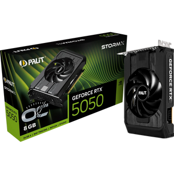  Видеокарта PALIT RTX5050 8GB (PA-RTX5050) Stormx OC 8GB (NE65050T19P1-GB2070F) PCIE16 