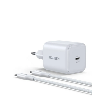  СЗУ UGREEN X524 (65055) 45W USB-C GaN Fast Charger With Cable EU White 
