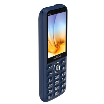  Мобильный телефон Maxvi K15c blue 