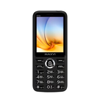  Мобильный телефон Maxvi K15c black 