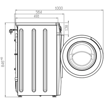  Стиральная машина ATLANT 80С1214-CA-02 