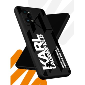  Силиконовый чехол Mcover для Realme GT 2 / Realme GT Neo 2 (5G) / Realme GT Neo 3T (Риалми ДжиТи 2, ДжиТи Нео 2 5Джи и ДжиТи Нео 3Т), с принтом The best Lagerfeld 