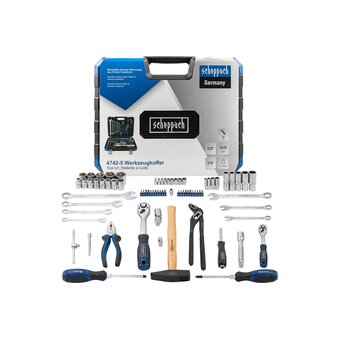  Набор инструментов Scheppach Sch-4742-5(64479) 74 предмета 
