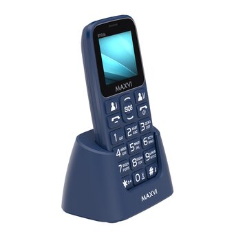  Мобильный телефон Maxvi B110ds blue 