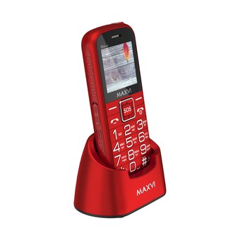  Мобильный телефон Maxvi B5ds up Red 