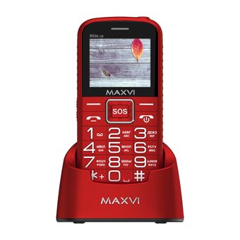  Мобильный телефон Maxvi B5ds up Red 