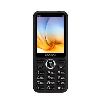  Мобильный телефон Maxvi K15n 4G black 