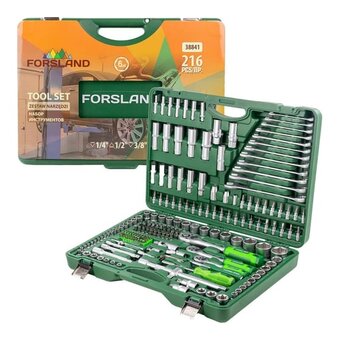 Набор инструментов Forsland Forsland-38841(52668) 216 пр   Набор инструментов Forsland Forsland-38841(52668) 216 пр
