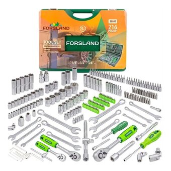 Набор инструментов Forsland Forsland-38841(52668) 216 пр   Набор инструментов Forsland Forsland-38841(52668) 216 пр