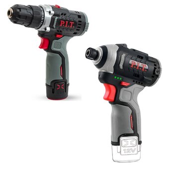  Набор электроинструментов P.I.T. PBM12K-10A/2 + PSD12K-120A 