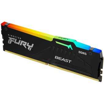  ОЗУ Kingston Fury Beast RGB CL36 EXPO (KF556C36BBE2A-32) DDR 5 DIMM 32Gb PC44800, 5600Mhz, (retail) 