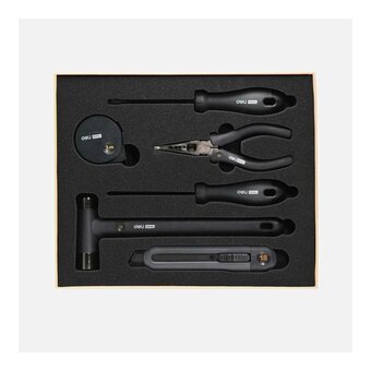  Набор инструментов Deli Home Series Black HT0006 6 предметов 