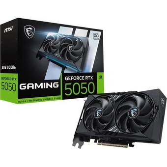  Видеокарта MSI RTX5050 Gaming OC 8GB (RTX 5050 8G Gaming OC) GDDR6 128bit 3xDP HDMI 2Fan RTL 