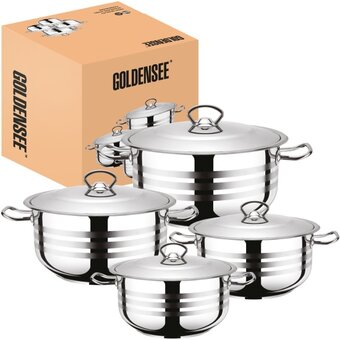  Набор посуды GOLDENSEE GS01-401-403-405-407 