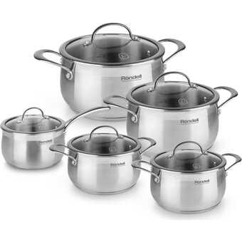  Набор посуды Rondell Admiring RDS-1610 10 предметов 
