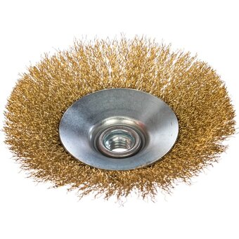  Щетка дисковая по металлу Matrix 74616 d-125мм d(посад.)-14мм (угловые шлифмашины) 