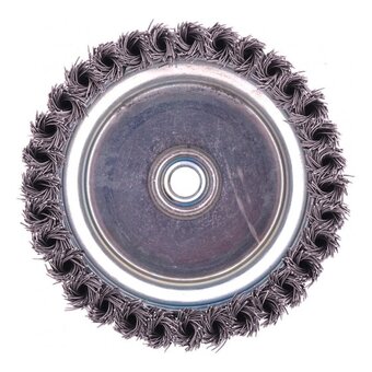  Щетка дисковая по металлу Matrix 74674 d-125мм d(посад.)-14мм (угловые шлифмашины) 