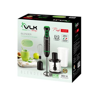  Блендер VLK Profi 105 черный/зеленый 