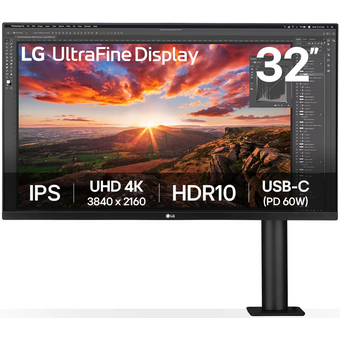  Монитор LG 32UN880K-B черный 