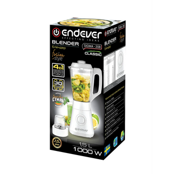  Блендер ENDEVER Sigma-208 белый 