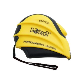  Рулетка Pobedit Микрон-2 (6141210) 10м*25мм 