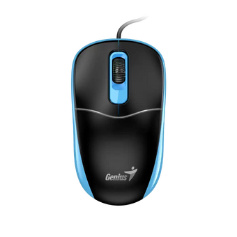 Мышь проводная Genius DX-111 черно-синий   Мышь проводная Genius DX-111 черно-синий