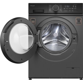  Стиральная машина Weissgauff WM 601411 Inverter Steam Grey 