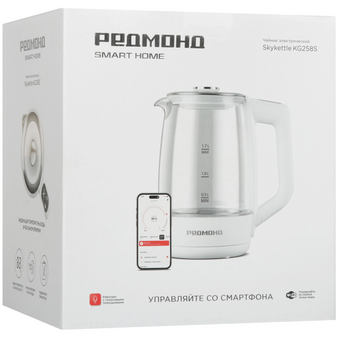  Электрочайник Redmond SkyKettle KG258S белый 