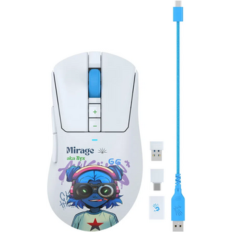  Мышь A4Tech Bloody R73 Pro Nyx Mirage белый/рисунок 