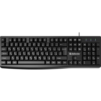  Клавиатура DEFENDER Navigator HB-138 RU (45138) черный 