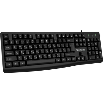  Клавиатура DEFENDER Navigator HB-138 RU (45138) черный 