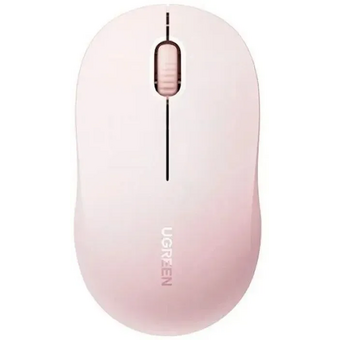  Мышка UGREEN M331 (65625) Multi-mode Wireless Mouse BT GHz розовый 